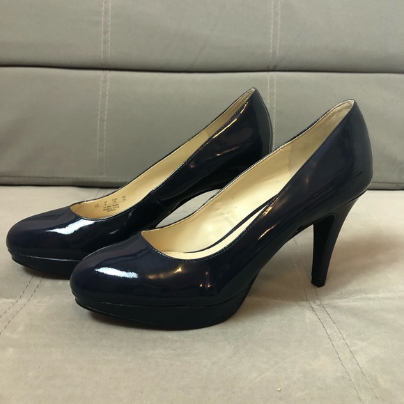 Nickels Navy platform heels - Picture 4 of 8